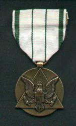 Army Commander's Award medal for Public Service medal