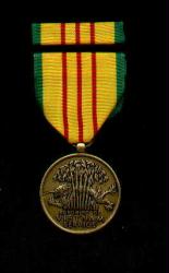Vietnam Service Medal with Ribbon Bar