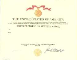 Army Meritorious Service