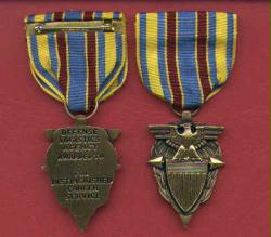 US Defense Logistics Agency Distinguished Career Service medal